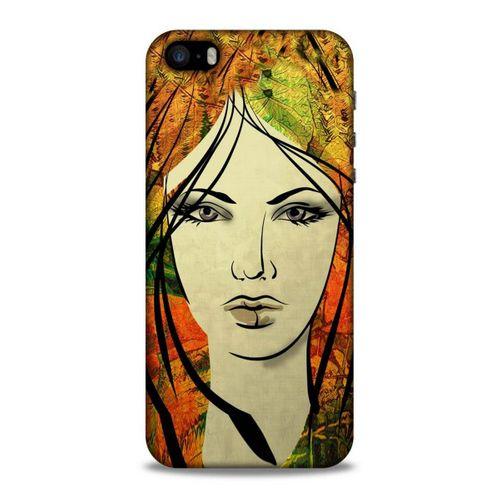 Lopard Apple Iphone 5 Uyumlu Kılıf Sürreal Yüzler ♀ (29) Arka Koruma Kılıfı Baskılı