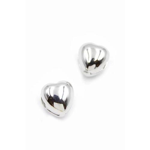 Kalp Küpe - Gümüş