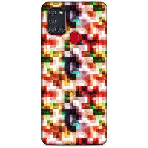 Geometrix 16 Samsung Galaxy A21s Kılıf Silikon Kapak