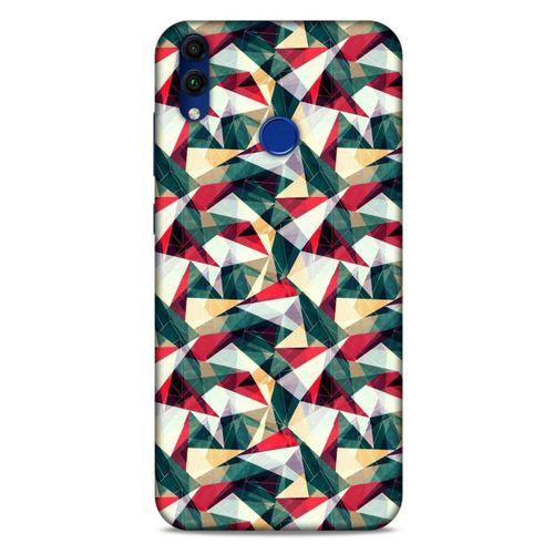 Geometrix 61 Huawei Honor 8C Kılıf Silikon Kapak