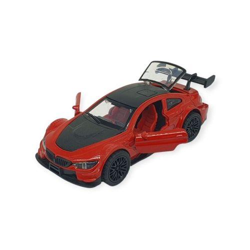 Çek Bırak Metal Arabalar 12 cm - 3671C - Kırmızı