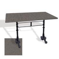 Dockers Çipa 3002 Döküm Ayak Masa 80x120 cm - (Werzalit, Wermodin ve Allzalit Tabla) - Twister