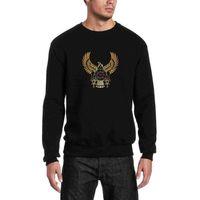 Nile Band 2 Baskılı Siyah Erkek Sweatshirt