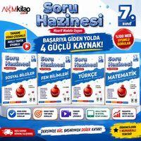 Nartest Yayınları 7. Sınıf Soru Hazinesi Seti 4 Kitap