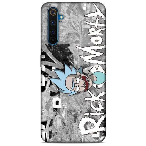 Realme 6 Uyumlu Kılıf Rick And Morty (10) Full Koruma Kılıfı Space Beth