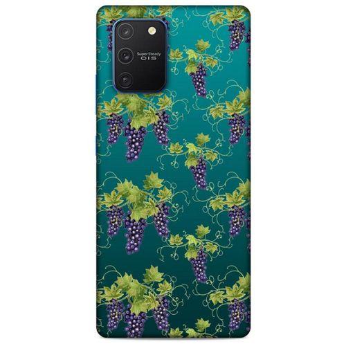 Frutix Üzüm 01 Samsung Galaxy S10 Lite Kılıf Desenli Silikon