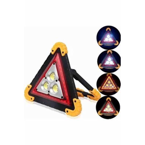 Reflektör Işıklı Ikaz Lambası Şarjlı Çok Fonksiyonlu Işıklı Üçgen Reflektör