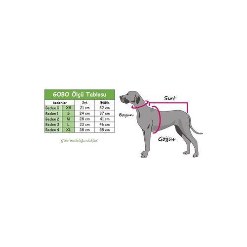 Gobo Puantiyeli Kravatlı Pembe Gömlek Kedi Köpek Kıyafeti Elbisesi Medium/M/Beden 2