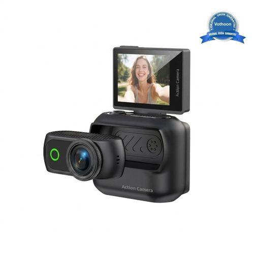 1080p Dijital Video Kamera  32gb  Kart Dijital Vlog Fotoğraf Makinesi  Türkçe  Siyah