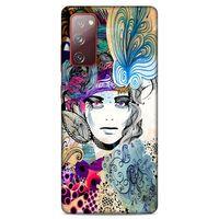 Lopard Samsung Galaxy S20 Fe Uyumlu Kılıf Sürreal Yüzler ♀ (20) Koruyucu Kılıf Desenli