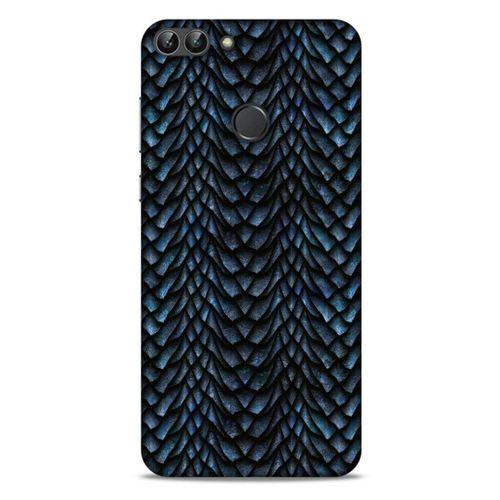 Huawei Psmart Kılıf Dragons (4) Koruma Kılıfı Ejderha Skin Lacivert