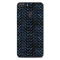 Huawei Psmart Kılıf Dragons (4) Koruma Kılıfı Ejderha Skin Lacivert