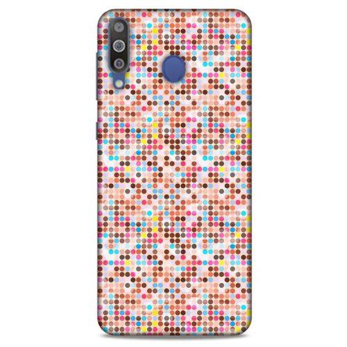 Geometrix 83 Samsung Galaxy M30 Kılıf Silikon Kapak
