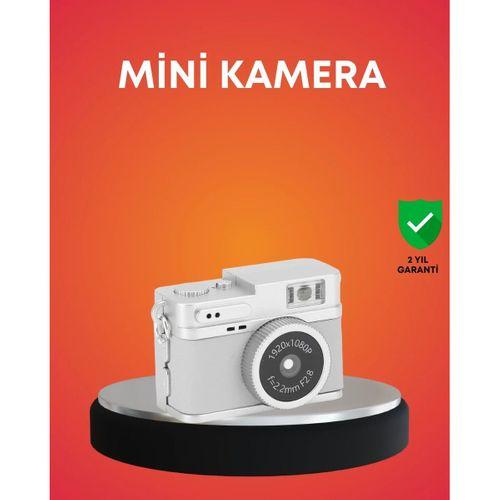 Taşınabilir Cep Boy Dijital Kamera Led Işıklı 1080p Video Çekim