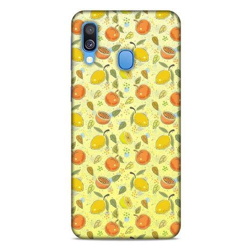 Frutix Turunç 05 Samsung Galaxy A40 Kılıf Desenli Silikon