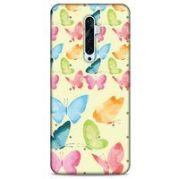 Animax Kelebek Suluboya Oppo Reno 2z Kılıf Desenli Silikon