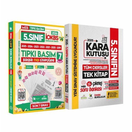 5 Sınıf İOKBS PAKET 7li Tıpkı Basım ve Tüm Dersler Tek Kitap Çözümlü Çıkmış Soru Bankası 2li Set