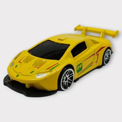 HAPPY JUNIOR Metal Mini Arabalar  8 cm - Sarı - 1