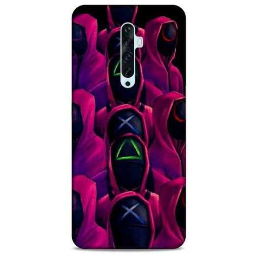 Oppo Reno 2z Uyumlu Kılıf Squid Game (49) Ultra Silikon Kılıf Danbi