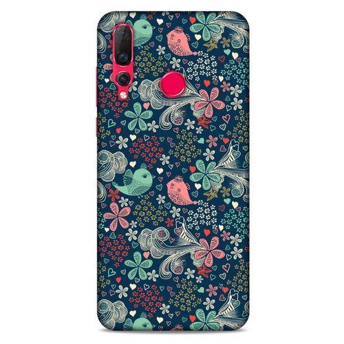 Lopard Huawei P Smart Z Uyumlu Kılıf Botanix (62) Koruyucu Silikon