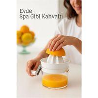 Manuel Kollu Narenciye Sıkacağı – 500 ml Kapasiteli, 17x12 cm, Pratik ve Dayanıklı