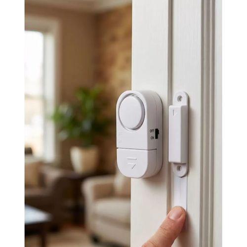 Kapı Alarmı Pencere Sensörü 90 Db Sesli Güvenlik Sistemi Kolay Montajlı