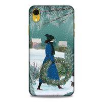 Apple iPhone XR Kılıf Snowix (41) Tank Kılıf Mavi Yeşil