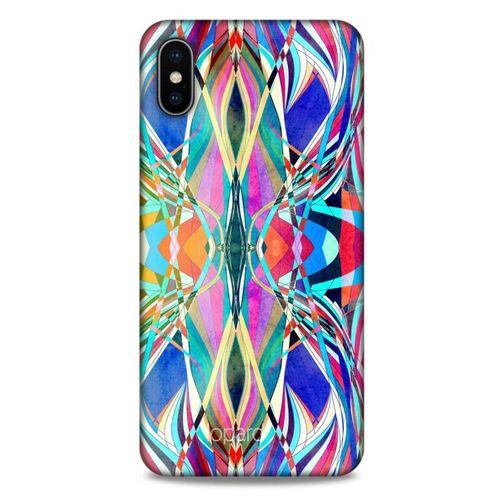 Apple iPhone XS Max Kılıf Pastel Renkler (27) Tasarımlı Kılıf Karışık Renkli
