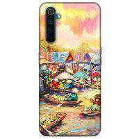 Cityx (16) Oppo Realme 6 Kılıf Silikon Kapak Desenli