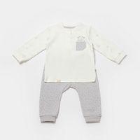 Bibaby Biorganic Koala Jungle 2'Li Bebek Takım 59776 Gri