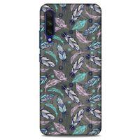 Xiaomi Mi A3 Kılıf Desenli Özel Seri Tüyler (6) Silikon Kılıf