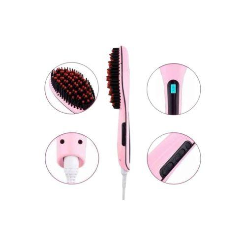 Fön Etkili Saç Düzleştirici Tarak Yıpranma Karşıtı Döner Kablo Isı Ayarlı