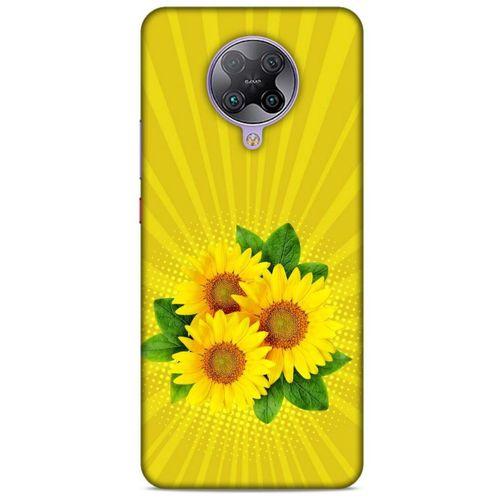 Lopard Xiaomi Poco F2 Pro Uyumlu Kılıf Bahar (16) Kalın Kılıf Ayçiçek