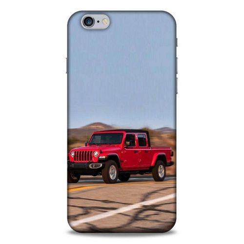 Lopard Apple Iphone 6 Plus Uyumlu Kılıf PickUpX (41) Tank Kılıf Kırmızı