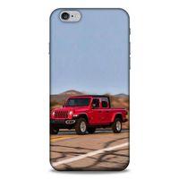 Lopard Apple Iphone 6 Plus Uyumlu Kılıf PickUpX (41) Tank Kılıf Kırmızı