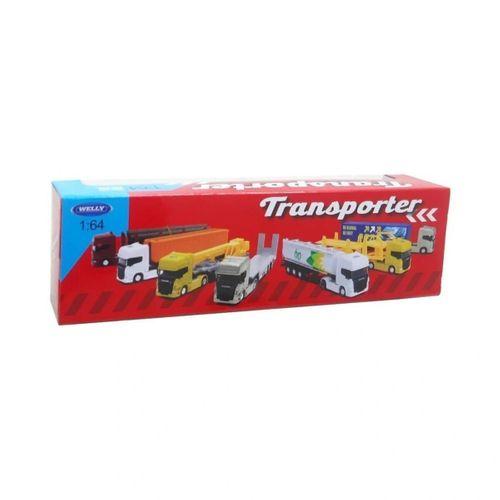 Eğitici Oyuncak 68021SS-F-GW WELLY 1 64 SCANIA R730 TRAILER 48