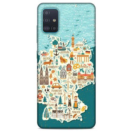 Samsung Galaxy A51 Kılıf Almanya (2) Kabı Harita