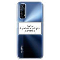 Realme 7 Kılıf HD Yazı Baskılı Silikon Arka Kapak - Yazı 9