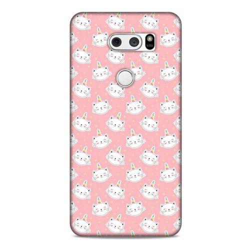 Animax Cat Unicorn LG K40S Kılıf Desenli Silikon