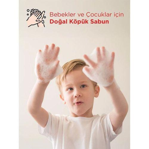 Babyton Babyton Çocuklar İçin Doğal Köpük Sabun Çilek