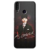 General Mobile GM 10 Kılıf HD Desen Baskılı Arka Kapak - Kemal Atatürk