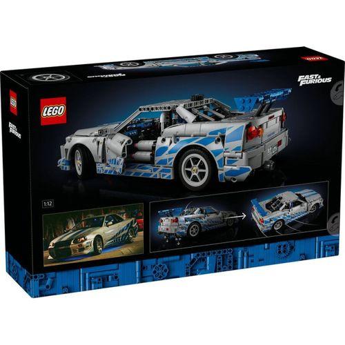 Lego Technic Daha Hızlı Daha Öfkeli Nissan Skyline GT-R (R34) 42210