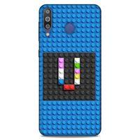 Lopard Samsung Galaxy M30 Uyumlu Kılıf BloX (35) Fit Design Kılıf V Harfi