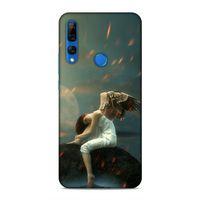Huawei Y9 Prime 2019 Kılıf Deniz Perisi Arka Kapak Silikon Koruma Full Koruyucu