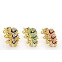 Swaroski 3'lü Fil Seti