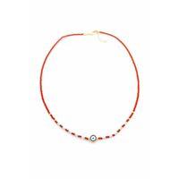 Boncuk Göz Kolye - Kırmızı