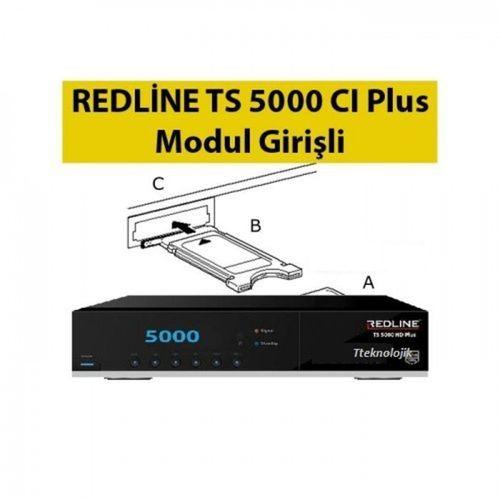Redline Ts 5000 Cı Hd Plus Uydu Alıcısı