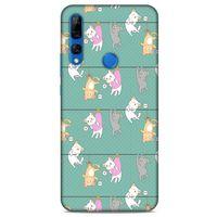 Animax Yetenekli Kedicikler Huawei Y9 Prime 2019 Kılıf Desenli Silikon