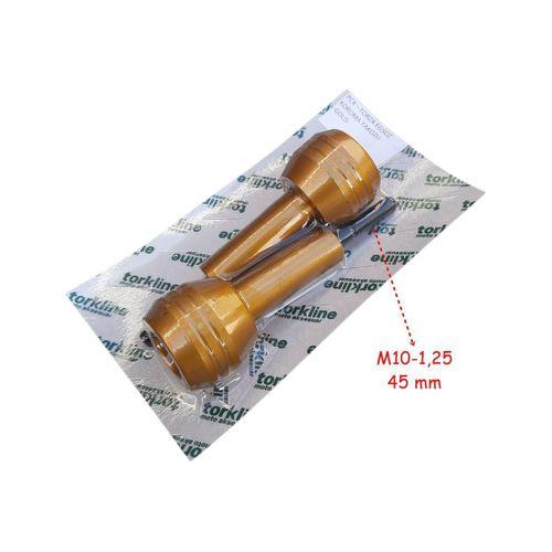 SEVGENT Egzoz Koruma Takozu Alüminyum 45 Mm Gold 2 Li