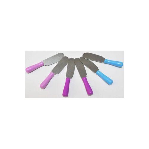 Mini 6'lı Tereyağı Bıçağı Renkli Royaleks-BH-1254